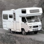 Uno dei primi Camper Arca 350 ( anni '70 )